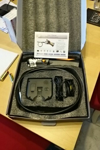 NTS200 3.5 LCD 3MP 720P HD Borescope USB Endoscope 8.2mm 1/2/3/5M Probe 6 Led 4XZoom Inspection Video Cam 360 Degree Rotate Flip