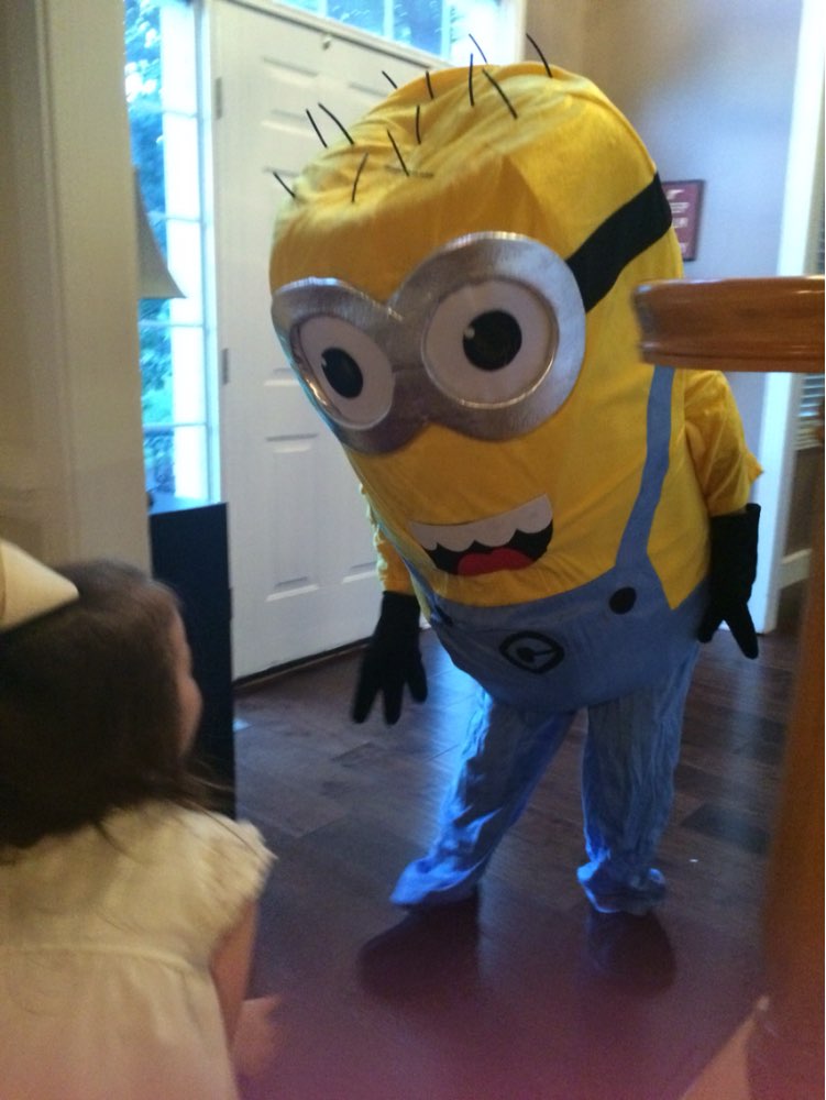 Despicable me Minion Mascot costume For Adults Despicable me Mascot costume Free shipping