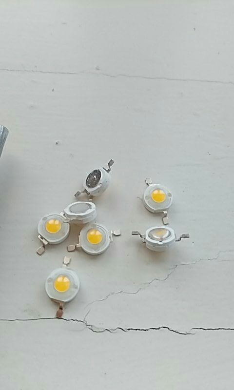 LED 1w 3w High Power LED Chip, RGB Red Green Blue Yellow Cold White Nature White Warm White Light Source