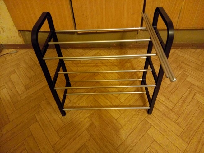 New 3 Tier Plastic Shoes Rack Organizer Stand Shelf Holder Unit Black Light