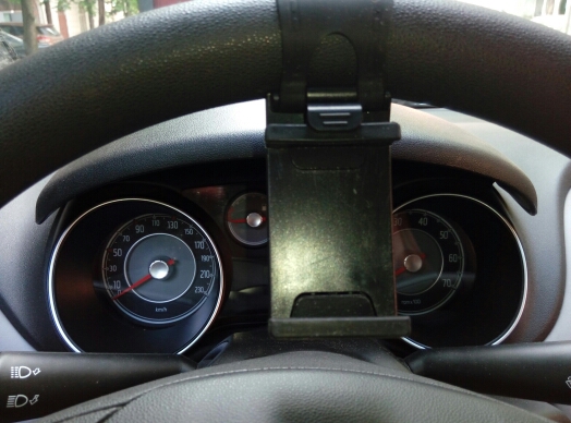 Car Steering Wheel Phone Holder Car Mount Bracket Rubber Band  For  iPhone SE 4 5S 6S 7 Plus For Samsung For Xiaomi For Huawei