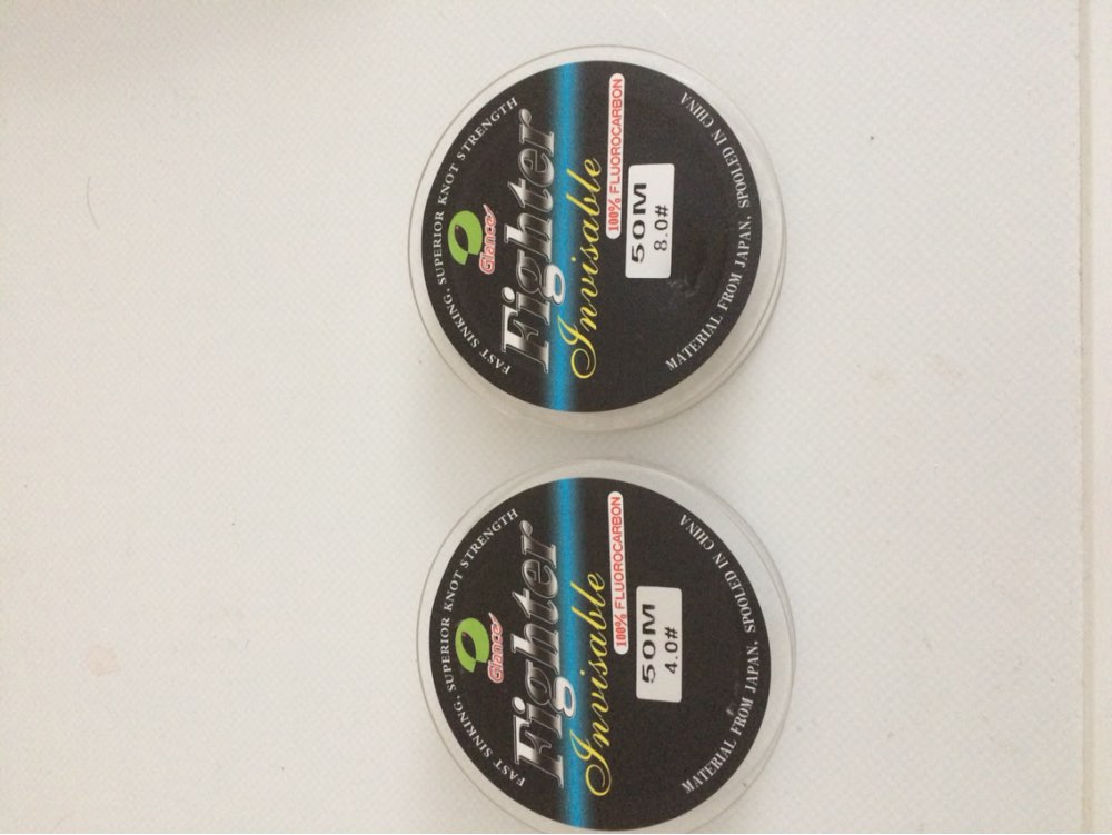50M 100% Fluorocarbon Fishing Line Leader line for Braid Fishing Line Japan Quality Free Shipping
