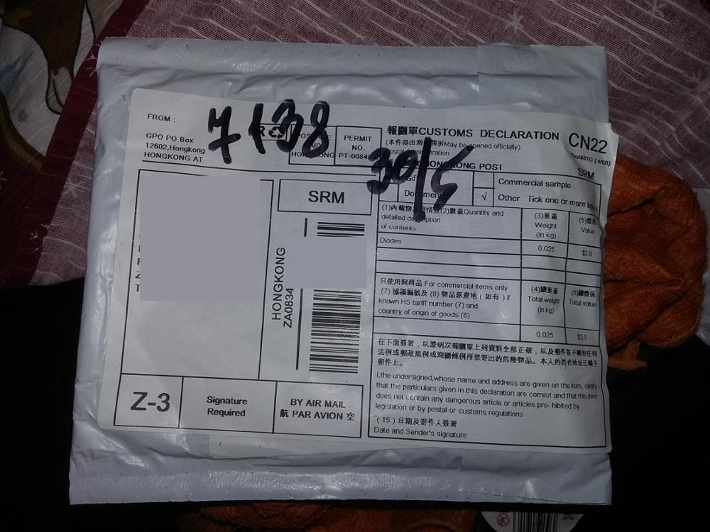 LL34 SMD Zener diode package 1/2W 3v-24v 15 kinds *20pcs=300pcs  1N4148 KIT