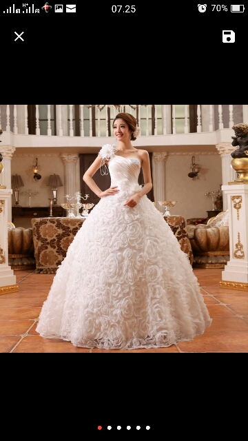 HOT Free shipping new 2014 white red princess fashionable wedding dress romantic tulle wedding dresses Vestidos De Novia HS083