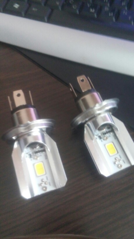 2016 New H4 LED Motorcycle Motorbike Headlight HS1 Bike Fog Lamp Bulb Light Moped Scooter ATV DC12V Outdoor lighting SCOOTER