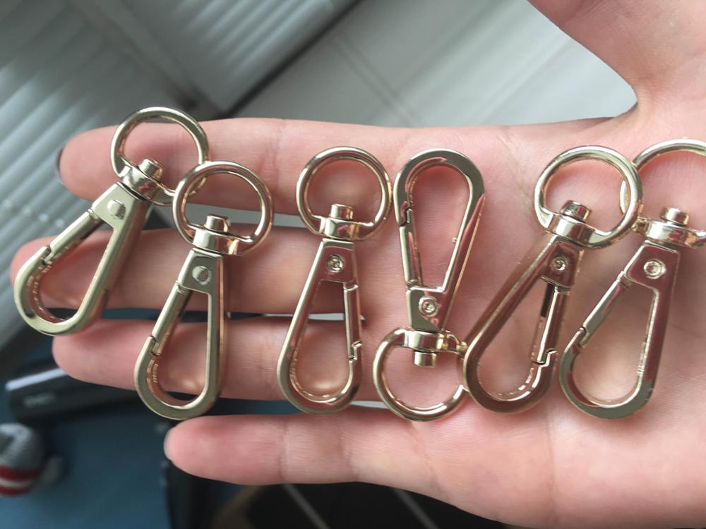 6 pcs new Accessories women Bags Bags Hook Keychain 4 colors 5*1.8 cm for bag