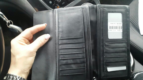 Brand NEW Genuine Real Leather Men Wallets Business Card holder Coin Purse Men's Long Zipper Wallet Leather Clutch 3016