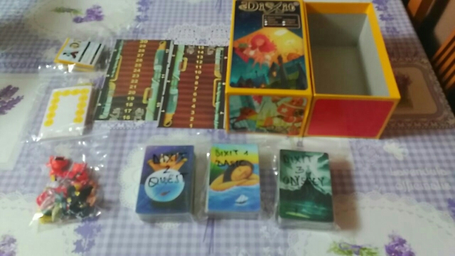 Dixit 1 2 3 4 5 6  7 with wooden bunny cards board game Russian and English instruction table game kid game for children family