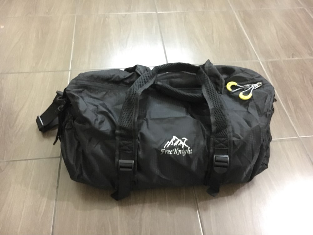 Free Knight Unisex 210 Waterproof nylon Large Capacity Ultralight Foldable outdoor gym bag sports bags Travel Duffle Bags
