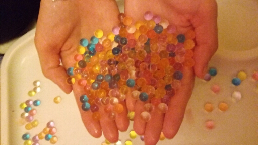 10000 PCS Colorful Crystal Bullet Soft Water Gun Paintball Bullet Bibulous Bullet Orbeez Gun Toy Nerf Accessories Most Pistol