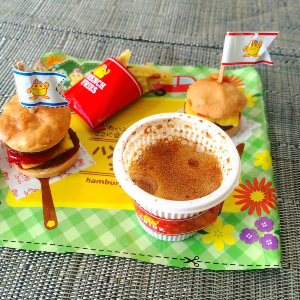 Bags POPIN Cook Hamberger.Kracie Hamburger Happy Kitchen Cookin Japanese confectioner Kit ramen.Free Shiping