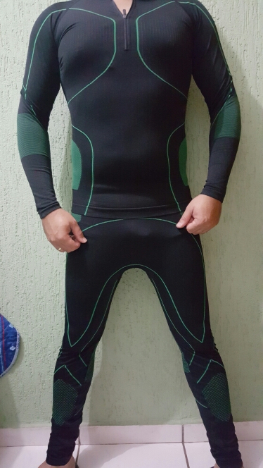 2016 Autumn-Winter Men Thermal Underwear Suit Tight Man Thermo Jersey Hot Dry Segunda Pele Termica Set