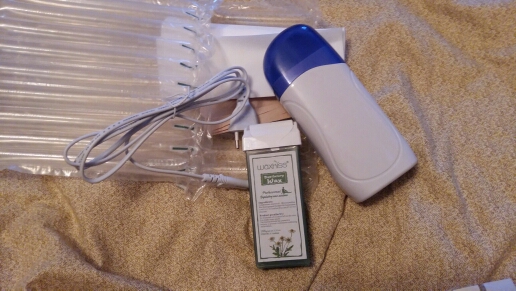 Wax Heater Set Hair Removal  40W Epilator 110V/220-240V Shaving  Machines * 1 + Wax * 1 + Depilation Paper * 20 + Wood * 5