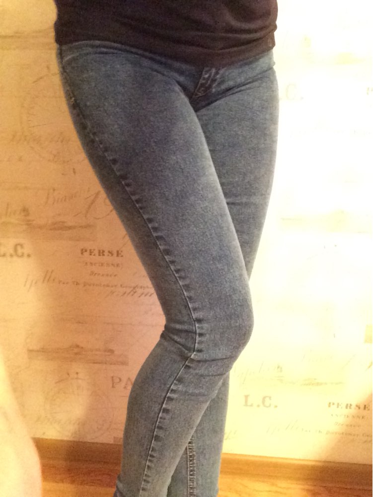 2016 Women's Snowflake Slim Vintage Denim Dark Light Blue Jeans Casual Stretch Skinny Female Mid Waist Elastic Pants Plus Size