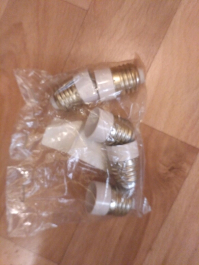 2016 Practical 5pcs E27 to E14 Base LED Light Lamp Bulb Adapter Converter Screw Socket