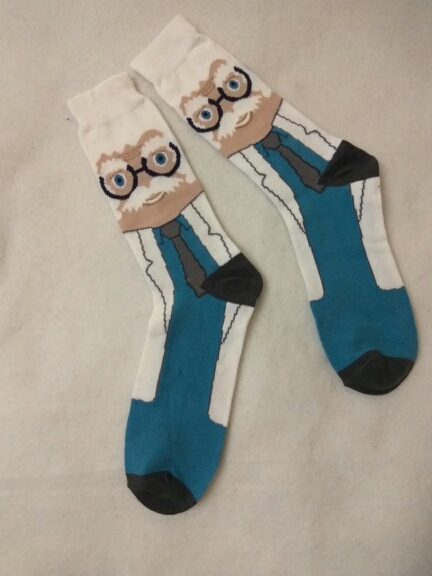 2016 Fashion USA Cartoon Brand Mens Sock Superheroes Simpsons Family Skate Tube Funny Socks Cotton Knee High Sox Men 565w