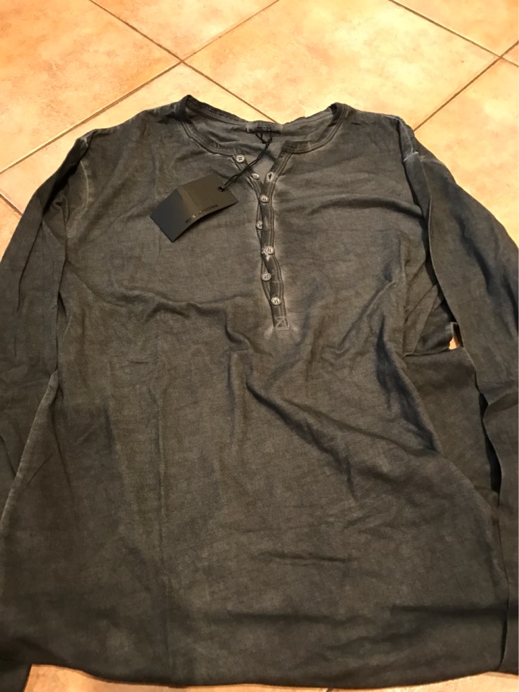 Brand Designer Men Cotton Vintage Henry T Shirts Casual Long Sleeve High quality Men old color Cardigan T shirt  2016 hot sale