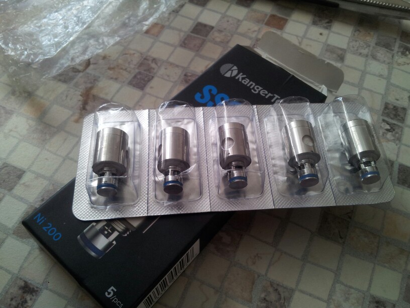 5pcs/lot 100% Original Kangertech Subtank SSOCC NI200 Ni 200 Sub Ohm Coil SSOCC ni200 coil for Subtank V2 Plus Nano MINI 0.15ohm