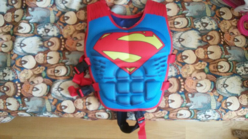 kids life jacket vest Superman batman spiderman swimming baby boys girls fishing superhero swimming circle pool accessories ring