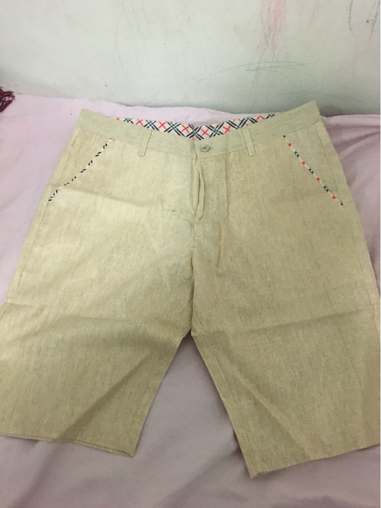 2016 Hot Selling Summer Leisure Mens Short Pants Casual Shorts for Men Natural Linen Trousers 2 colors