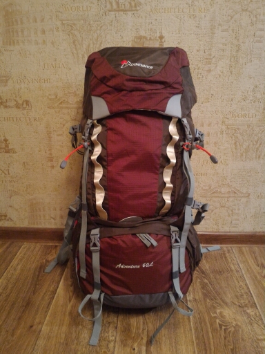 60l Internal Frame Long Haul Climbing Bag CR Carrying System Terylene Material Unisex Travel Camping Outdoor Sport Backpack
