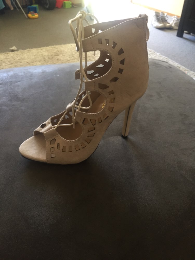 Women Pumps Brand Designer High Heels Cut Outs Lace Up Open Toe Party Shoes Woman Gladiator Sandals Women Ladies Zapatos Mujer