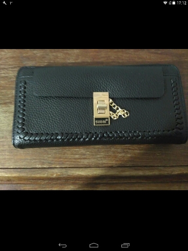 SUOAI 2016 New Women Wallet Fashion Pu Long Purse High Quality Local Lady Zipper Wallets Dollar Price