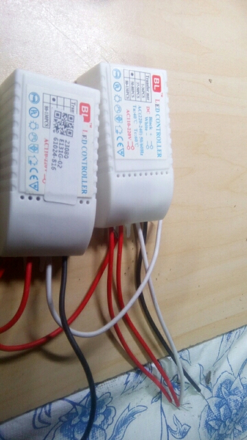 1PC AC 220-240V Electronic Transformer Power Supply Driver For String LED 50-80pcs