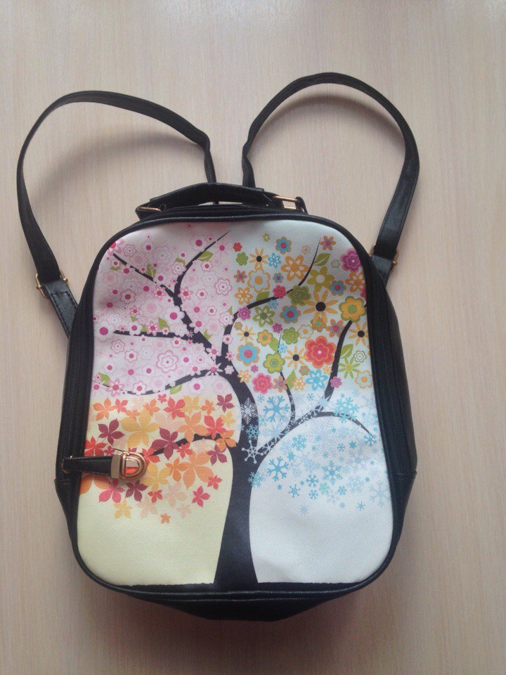printing backpacks female women bag 2016 new Korean cartoon graffiti girl back bag school bag ladies paris Eiffel tower mochilas