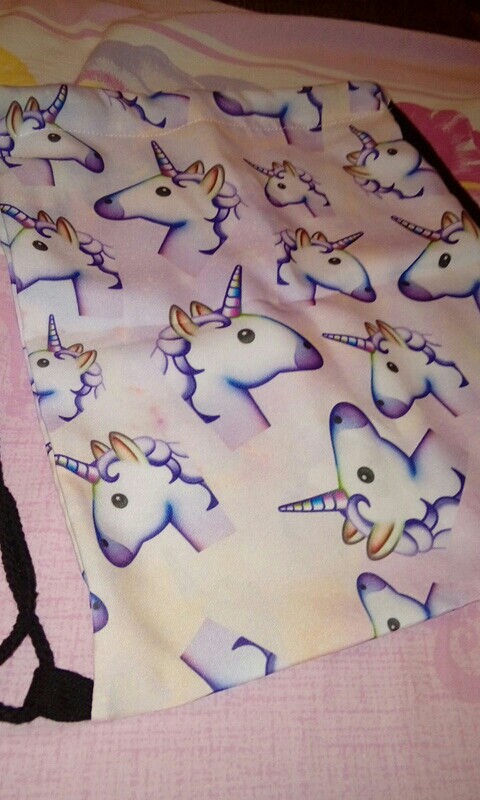 2016 new fashion Women unicorn Backpack 3D printing travel softback  women mochila drawstring bag School girls backpacks
