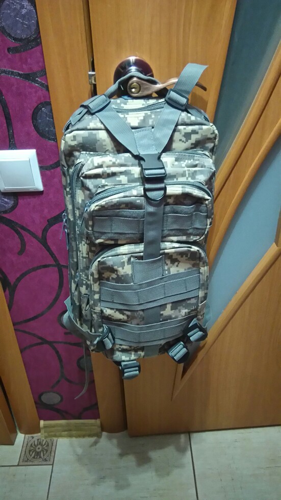 3P Military Tactical Backpack Hunting Assault Camouflage Bag Men Oxford Sport Bag 30L for Camping Hunting Hiking Trekking