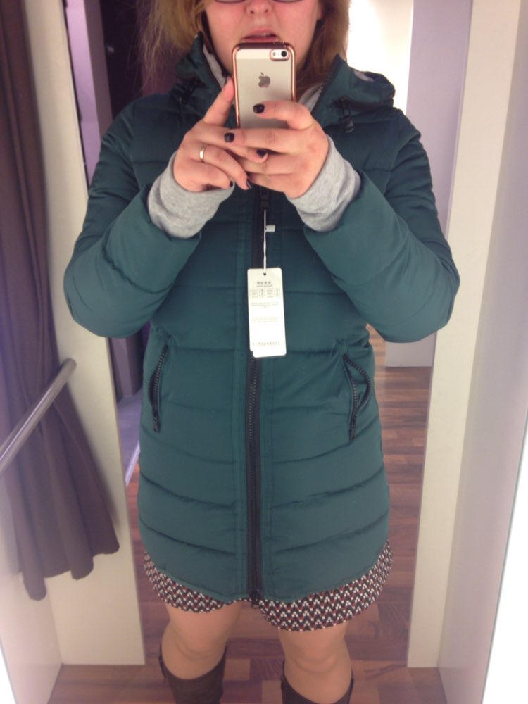 Women's Winter Jacket 2016 New Medium Length Cotton Down & Parkas Plus Size Coat Slim Jacket for Female Casaco Jaqueta Feminina