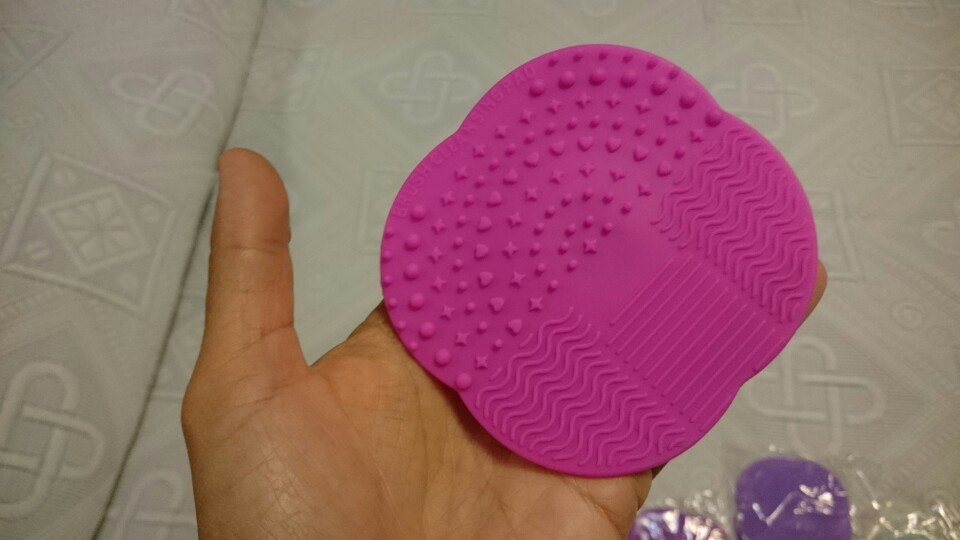 1 PC 8 Colors Silicone Cleaning Cosmetic Make Up Washing Brush Gel Cleaner Scrubber Tool Foundation Makeup Cleaning Mat Pad Tool