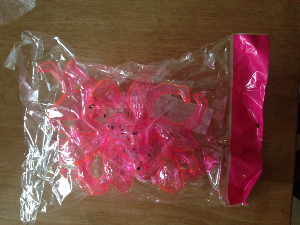 10leds/set Fairy Lights Flamingo Decorative LED String Night Light For Girl Room Background Home Party Decoration