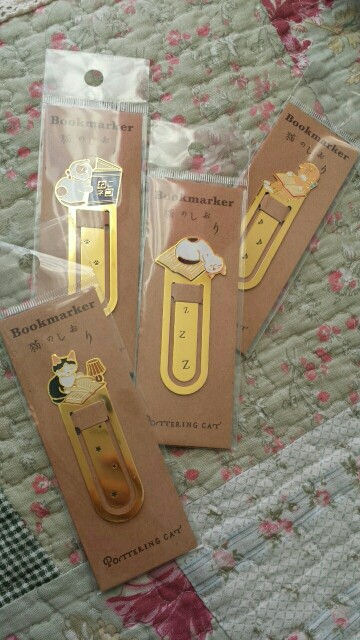 4 pcs/Lot Metal bookmarks for books Cute cat bookmark clip Stationery Office accessories School supplies marcador livro F130