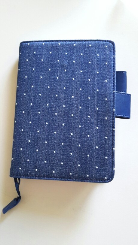 2017 Calendar Cute Kawaii Japanese Yearly Monthly Daily Personal Organizer Denim & Leather Binder Notebook Agenda Planner  A5 A6