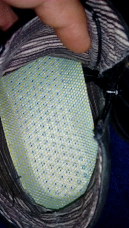 1pair Stretch Breathable Deodorant Shoe Running Cushion Insoles Pad Insert 35-40
