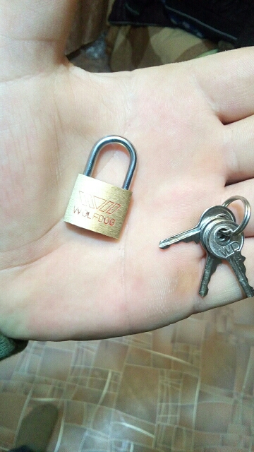 Brass Padlock Long Shackle Travel Luggage/Suitcase/Gate Lock Security 3 Keys Durable About 20x30.5x7mm Excellent Quality