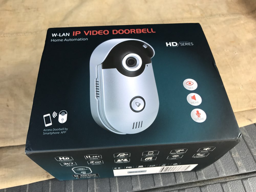 Cobell HD 720P Video Door Phone Intercom Wifi Doorbell Home Security Night Vision Wireless Doorbell Doorphone 