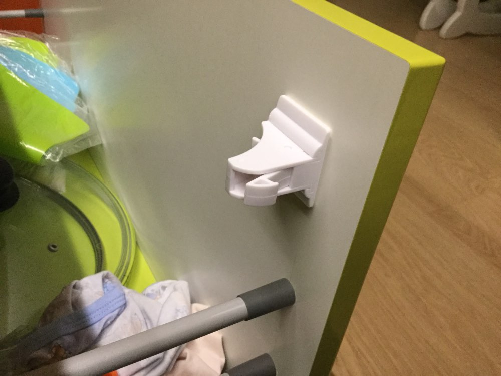Ouneed Home 4pcs Invisible Baby Safety Magnetic Cabinet Lock Child Proof Cupboards Drawers